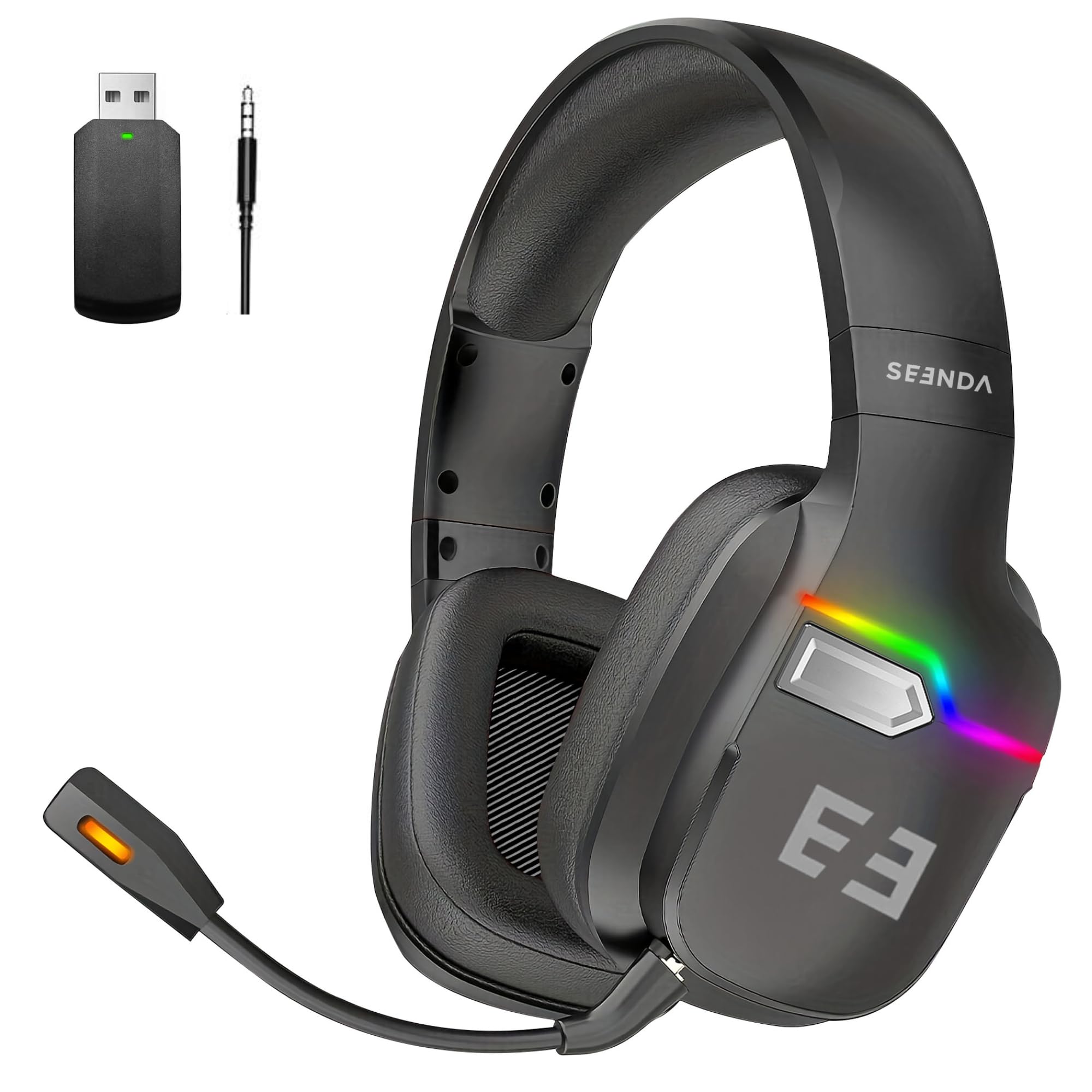 Amazon.com: seenda G6 Wireless Gaming Headset with Microphone for